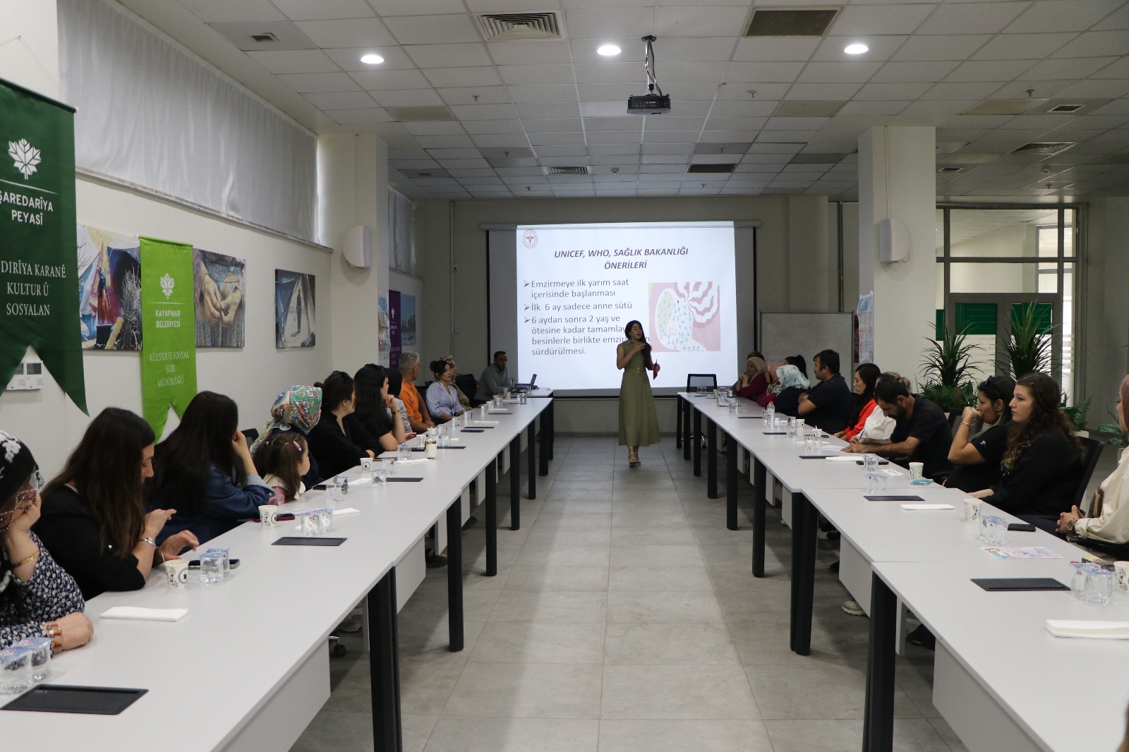 Kadın çalışanlara “Anne sütü ve emzirmenin önemi” semineri