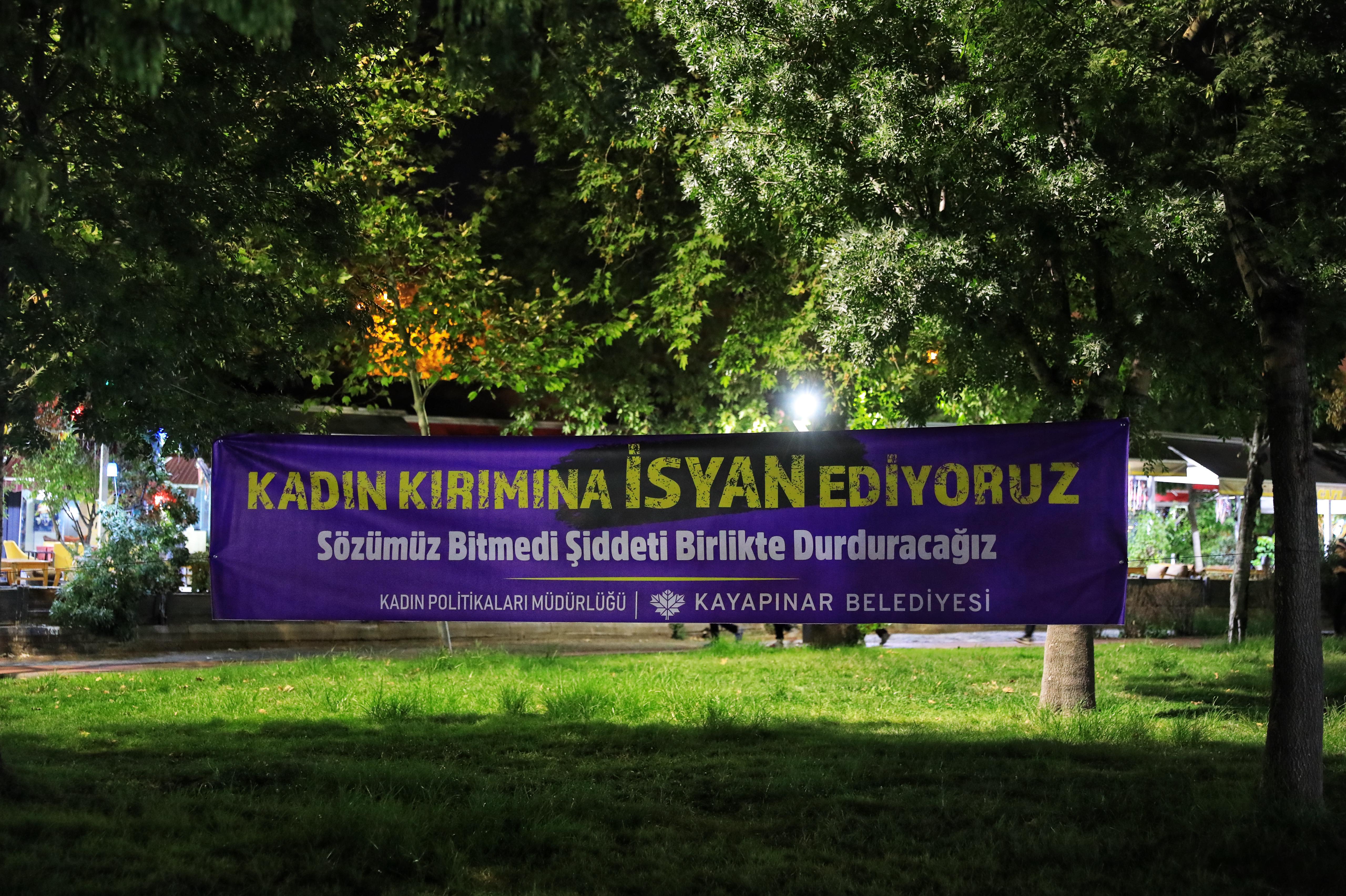 Kadına yönelik şiddete Karşı farkındalık çalışması