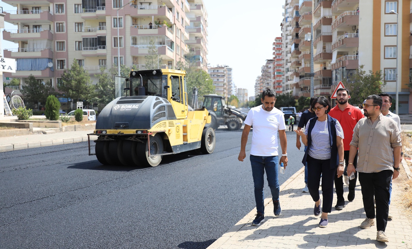 Kayapınar’da asfalt çalışmasında yüzde 70’lik bölüm tamamlandı