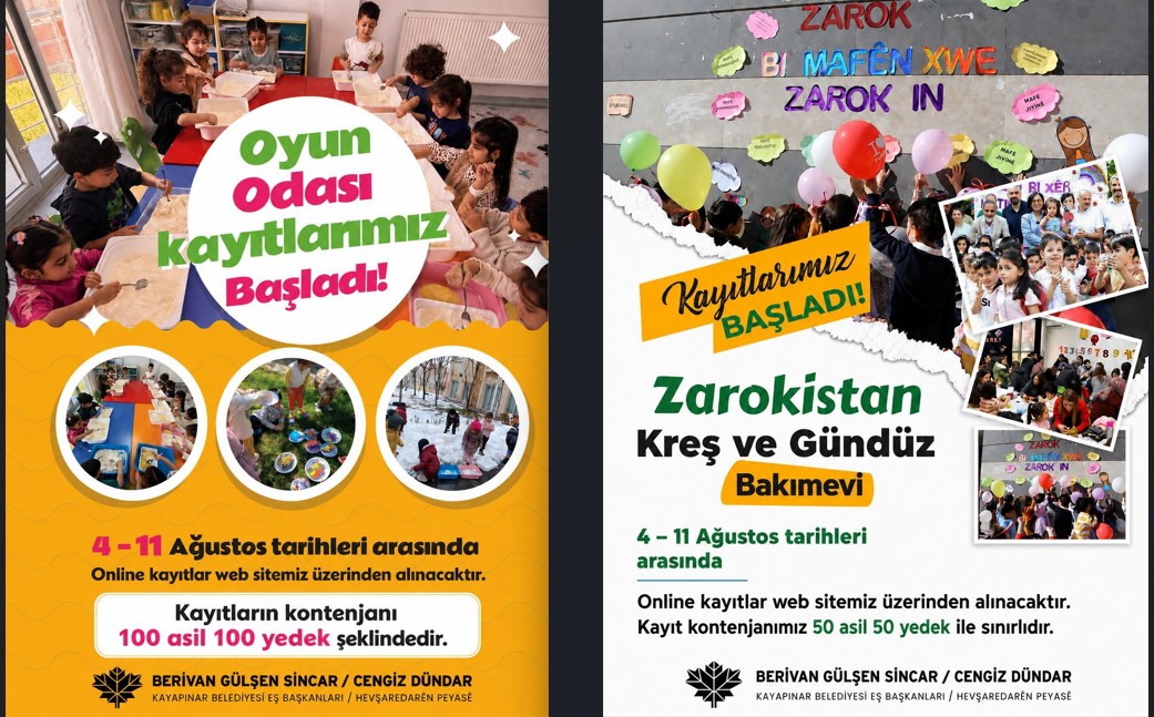 Zarokistanlarda Kayıtlar Başladı!