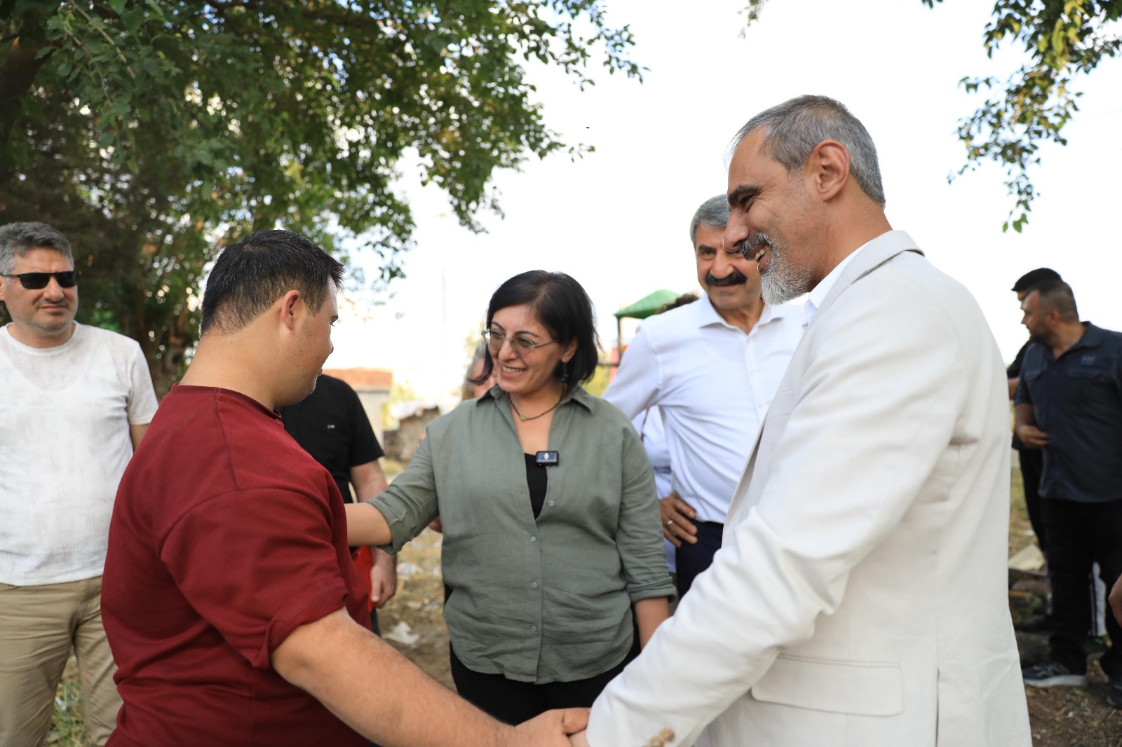 Kayapınar Belediyesi Eş Başkanları halkı dinlediler 