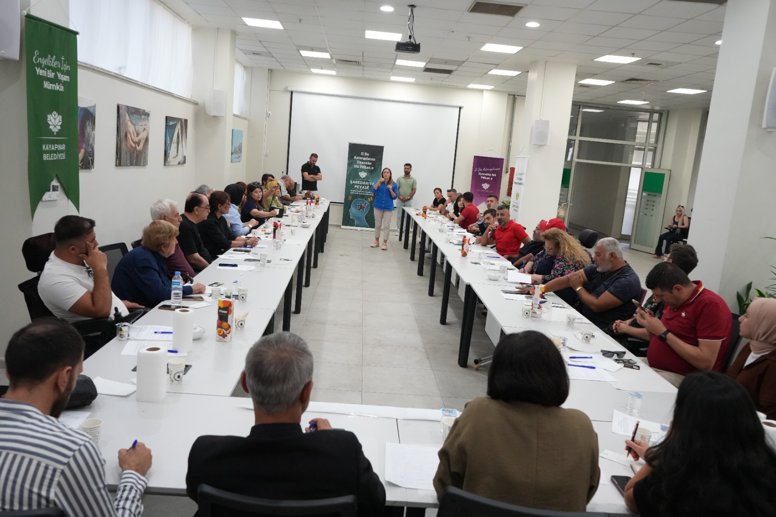 Kayapınar Belediyesi’nden engelliler hizmet için geniş katılımlı toplantı