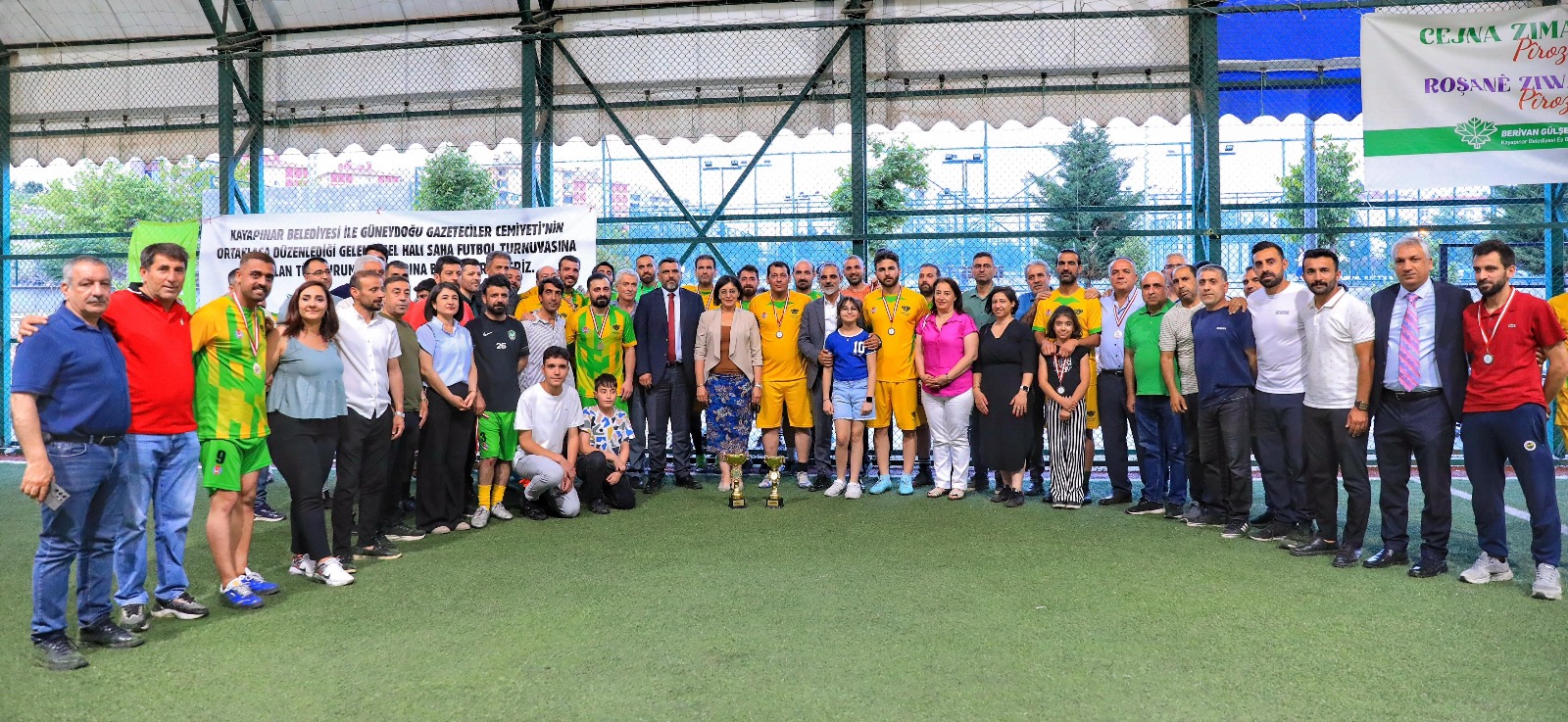 Turnuvanın kazananı Amedspor 