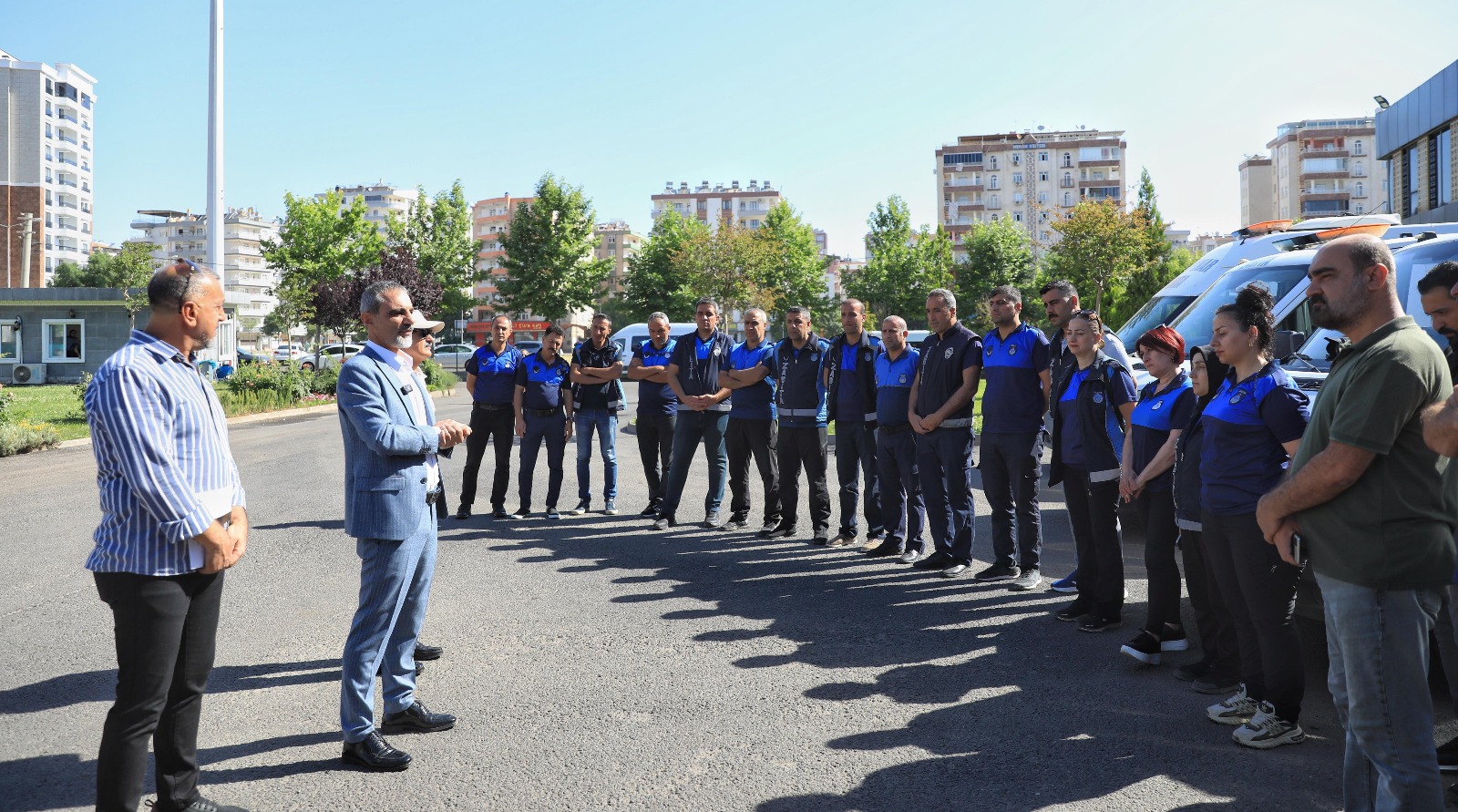 Eş Başkan Dündar bayram öncesi denetimlere katıldı 