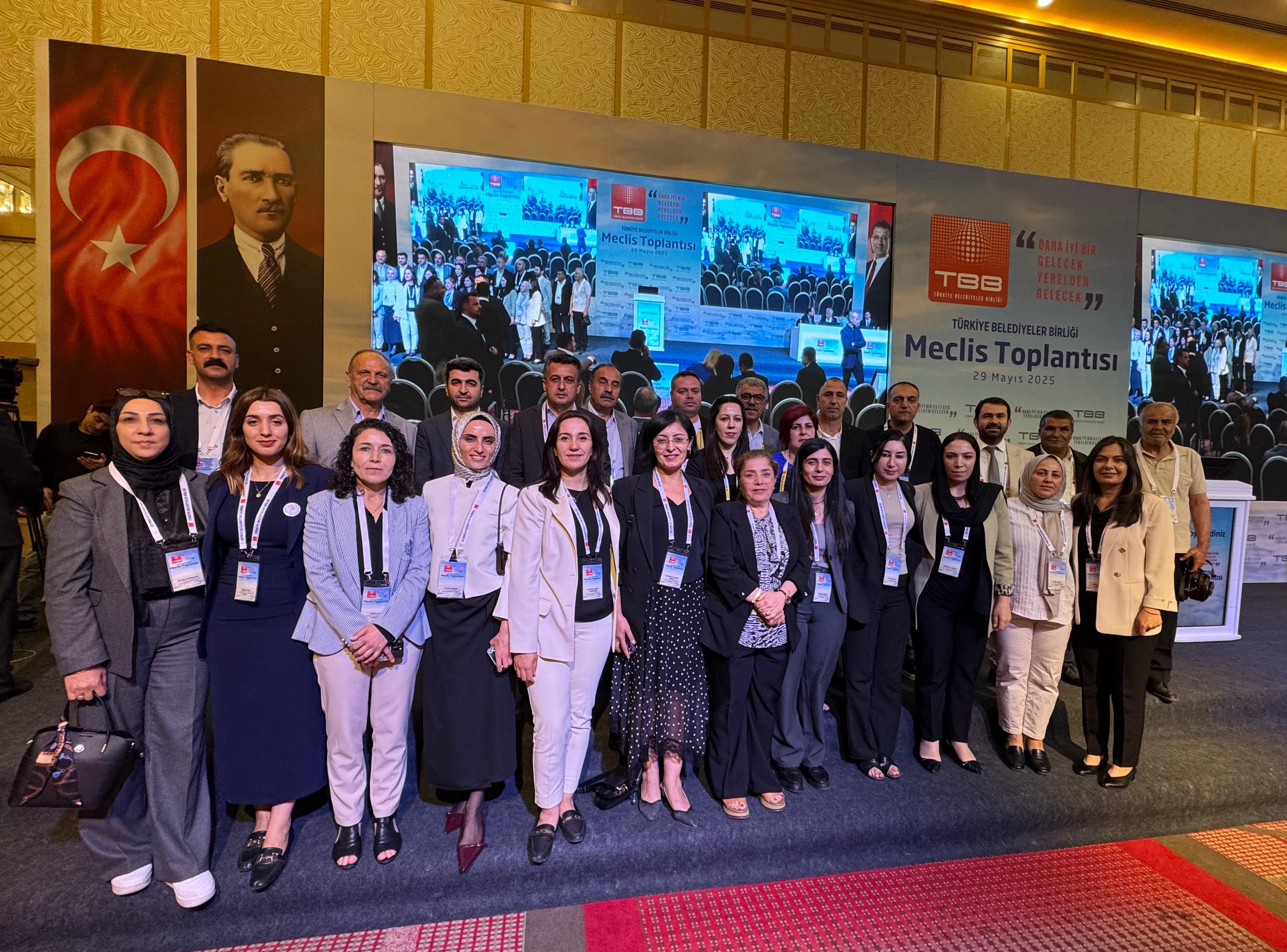 TBB toplantısındaki seçimlerde Eş Başkan Sincar, TBB Dış İlişkiler Komisyonuna seçildi