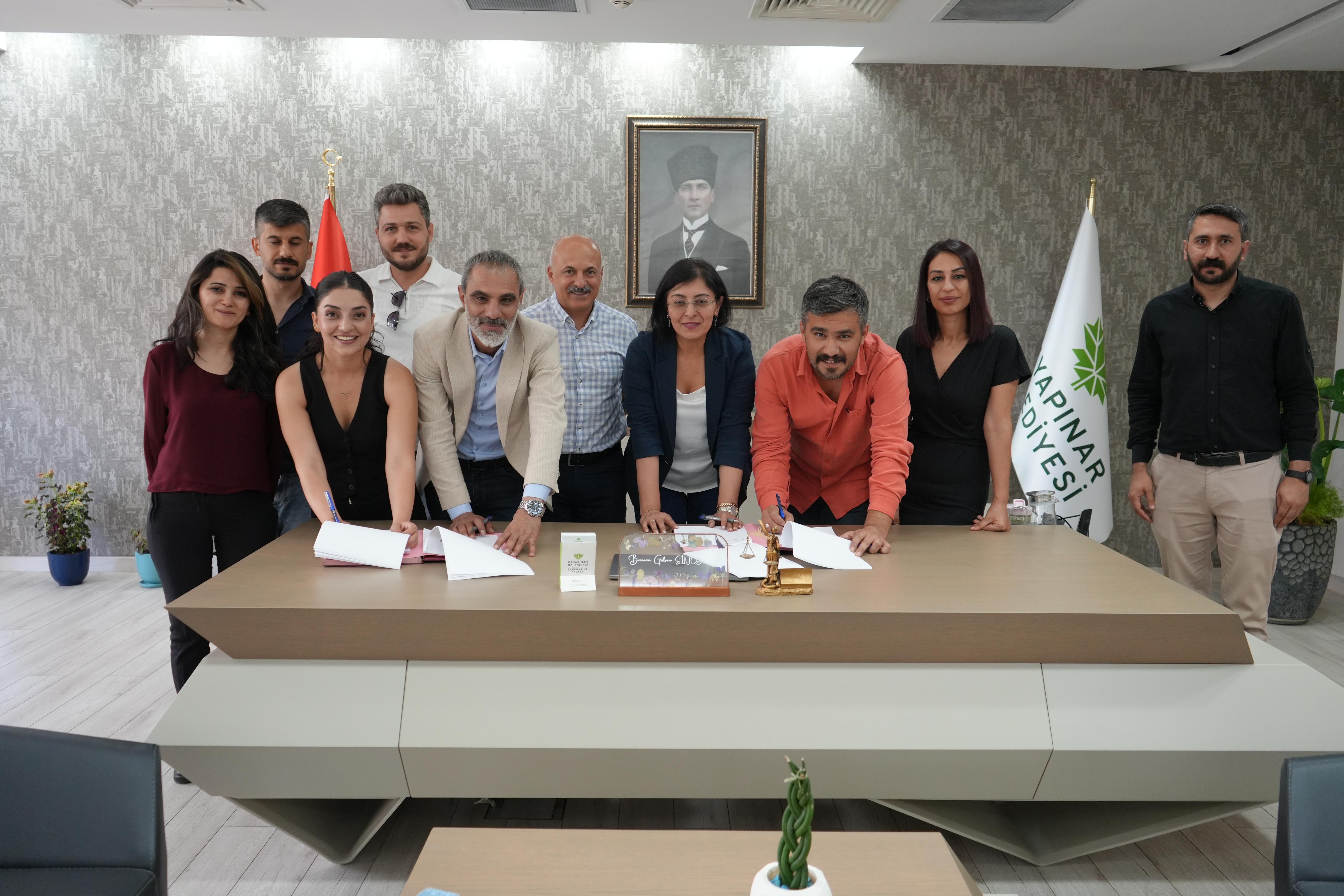 Kayapınar Belediyesi ve TÜM BEL-SEN'den Tarihi Toplu İş Sözleşmesi