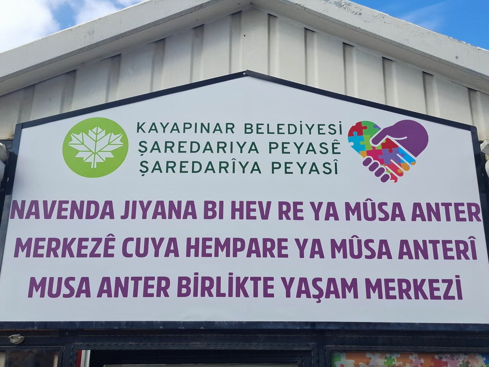 Musa Anter Birlikte Yaşam Merkezi’ndeki mucize 