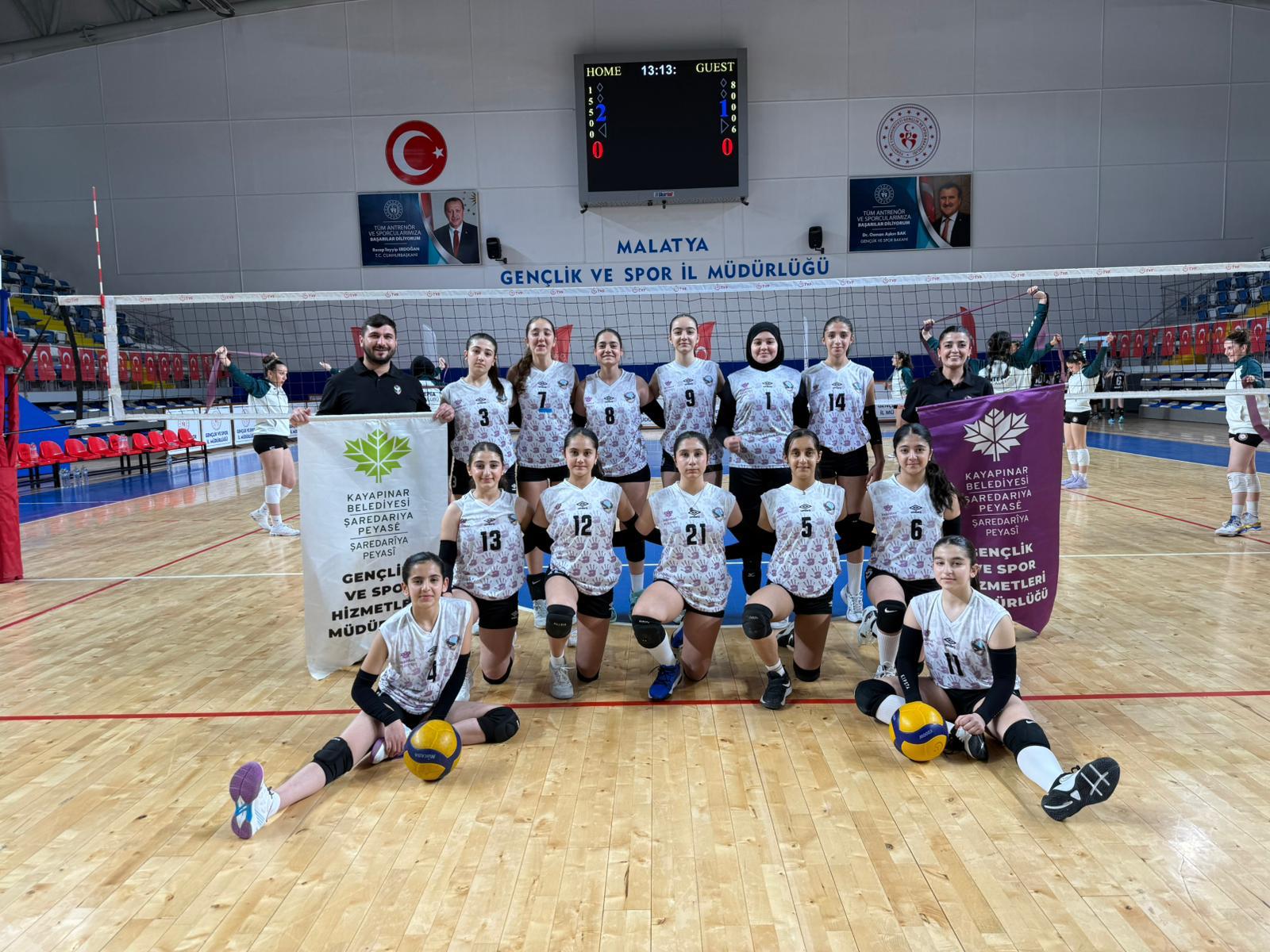 Öz Kayapınar Spor Kulübü’nden Tarihi Başarı, Namağlup Türkiye Finallerinde!