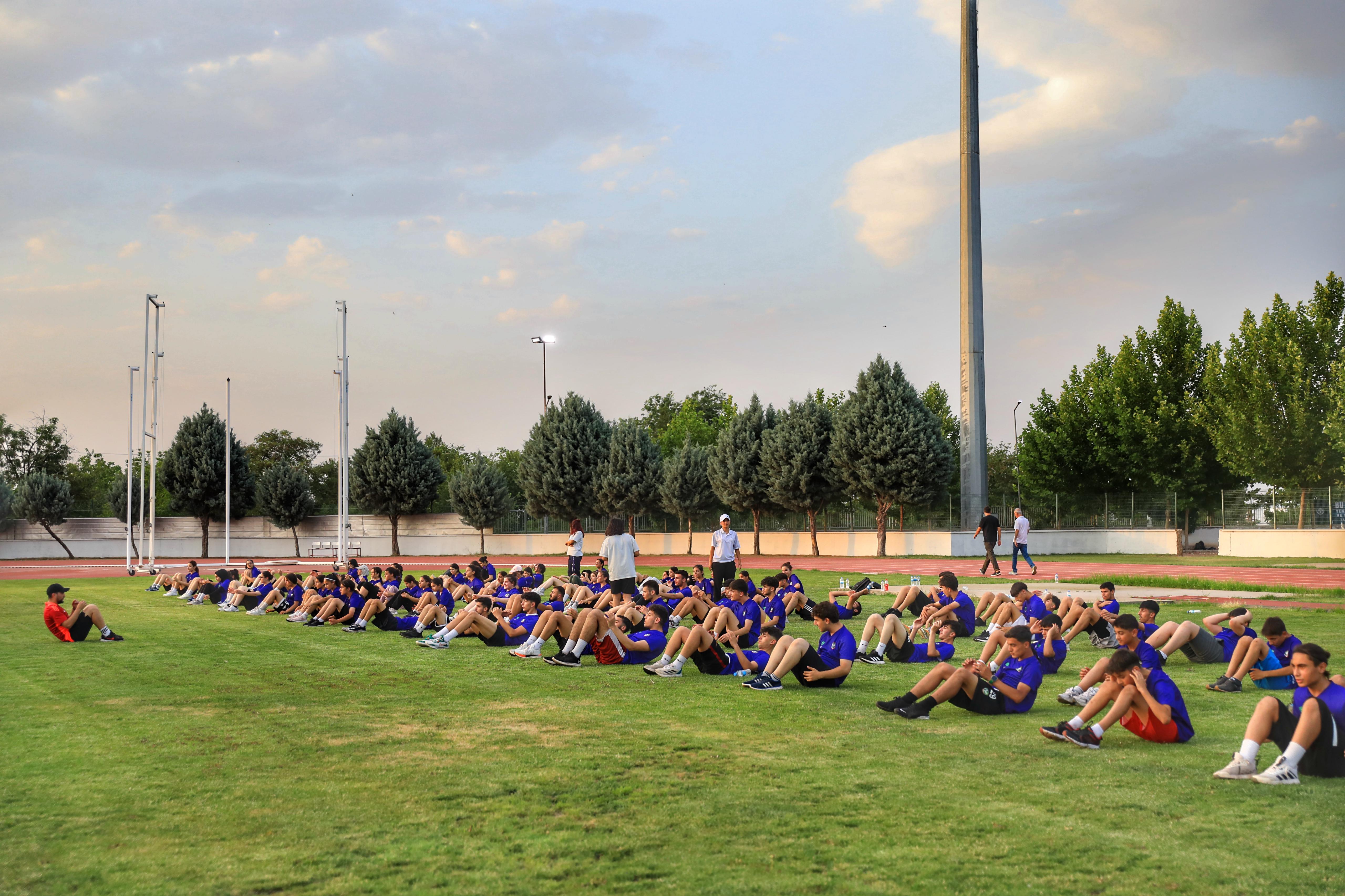BESYO ve Spor Lisesi Adaylarına Moral Ziyareti